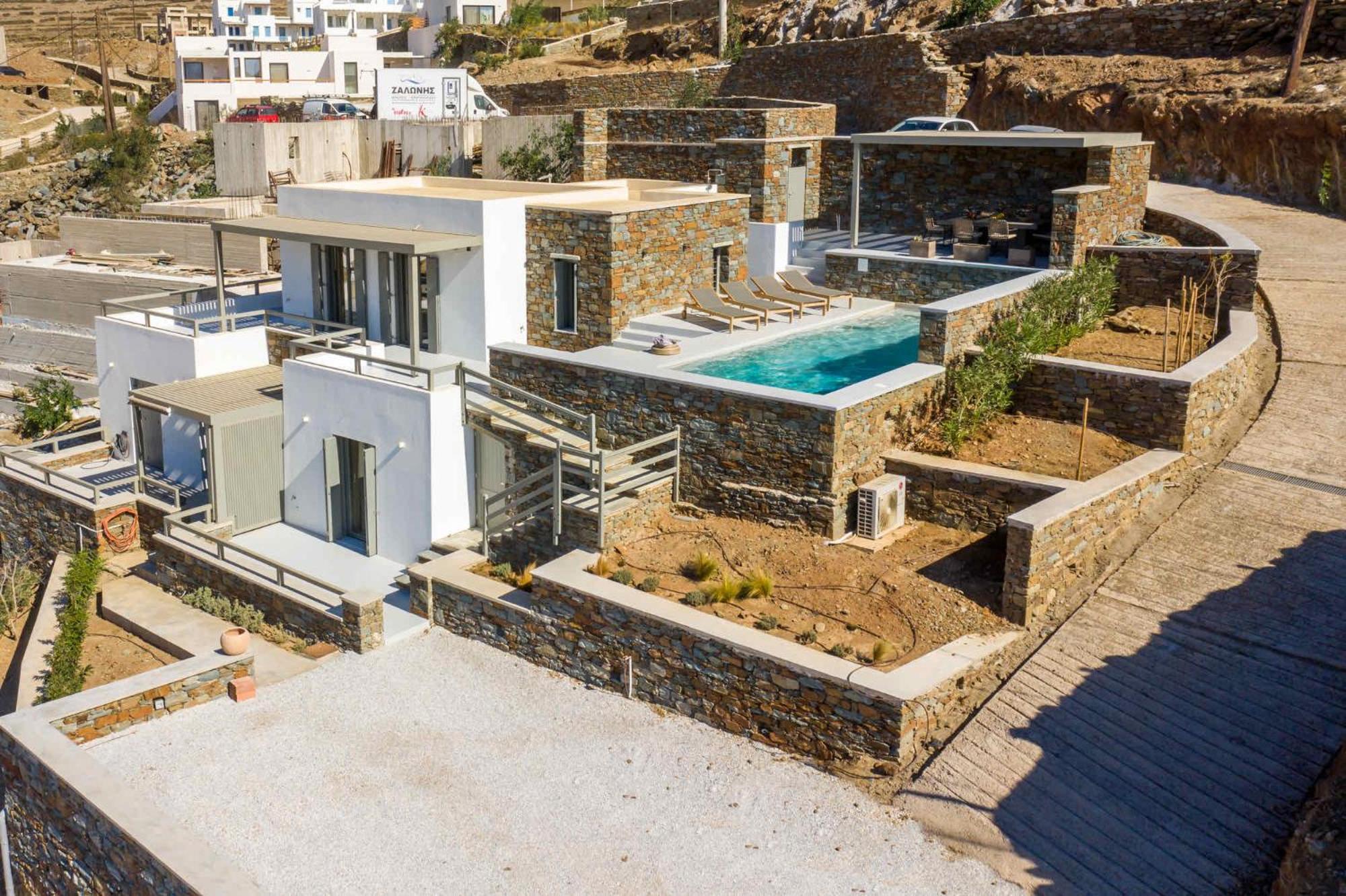 Phos Villas Tinos Agios Romanos Eksteriør billede