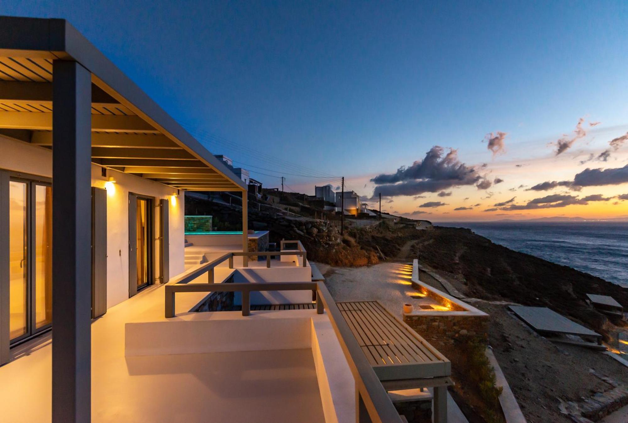 Phos Villas Tinos Agios Romanos Eksteriør billede