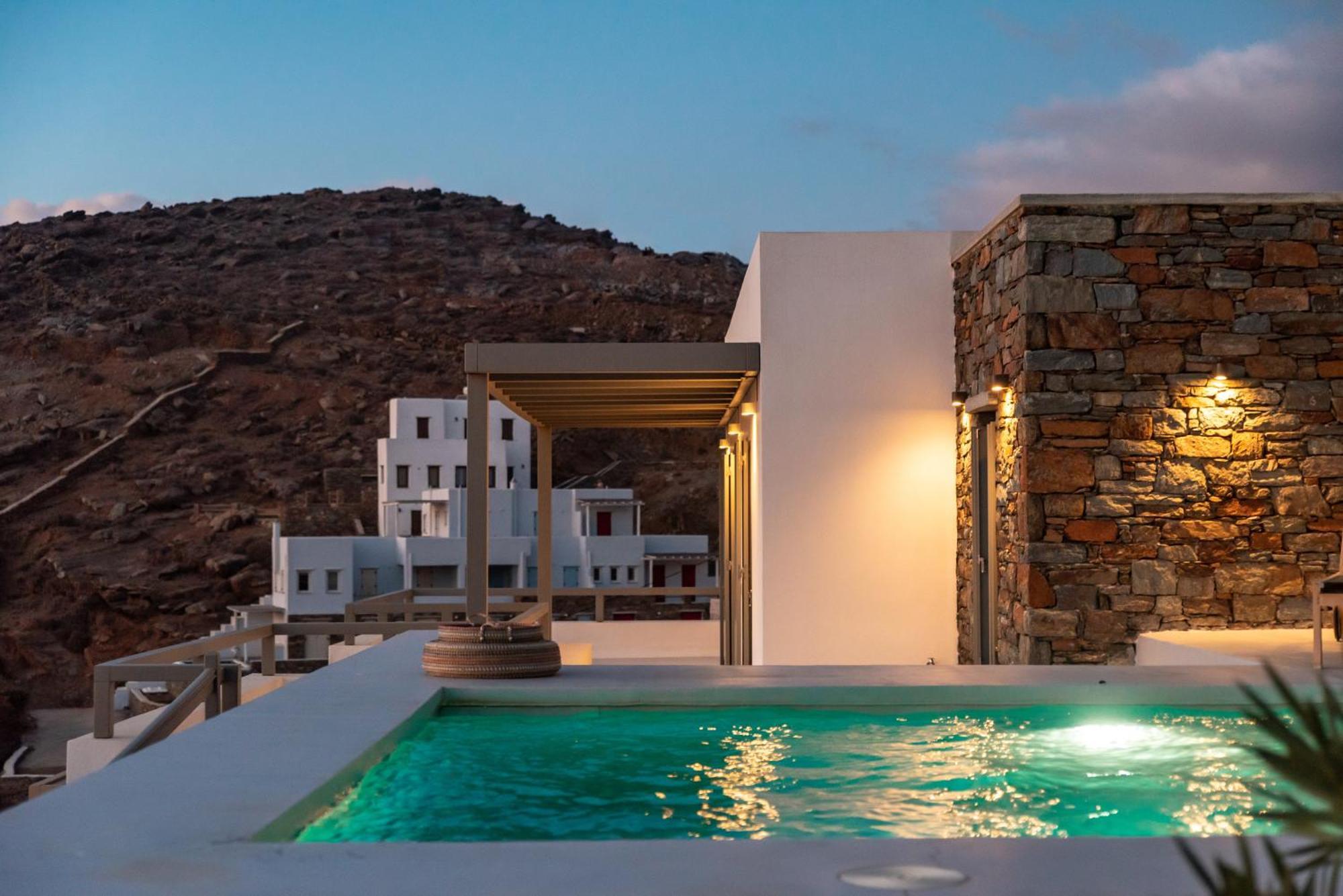 Phos Villas Tinos Agios Romanos Eksteriør billede