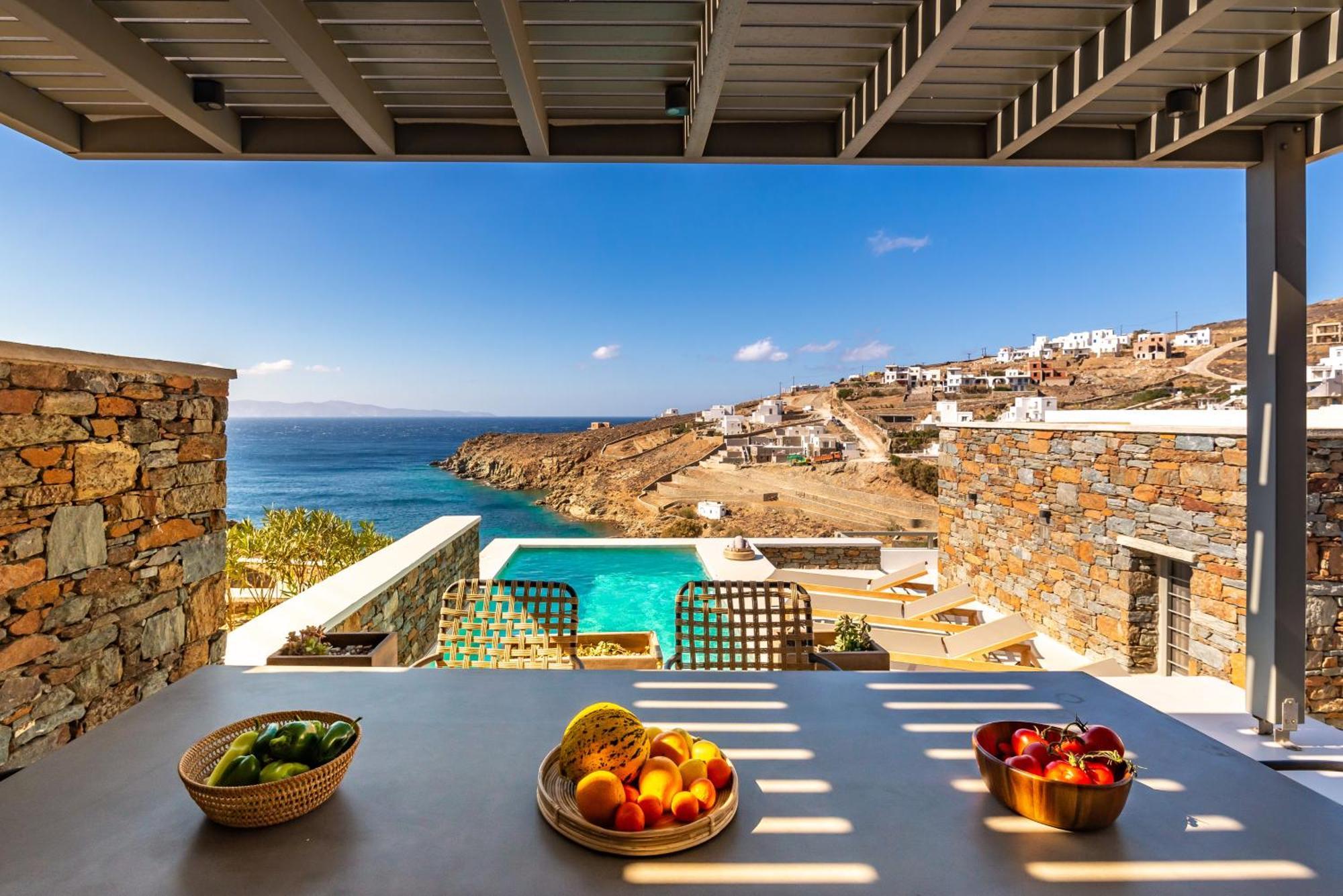 Phos Villas Tinos Agios Romanos Eksteriør billede